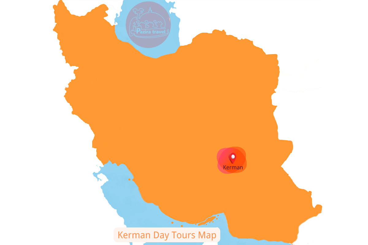 Explore Kerman trip route on the map!